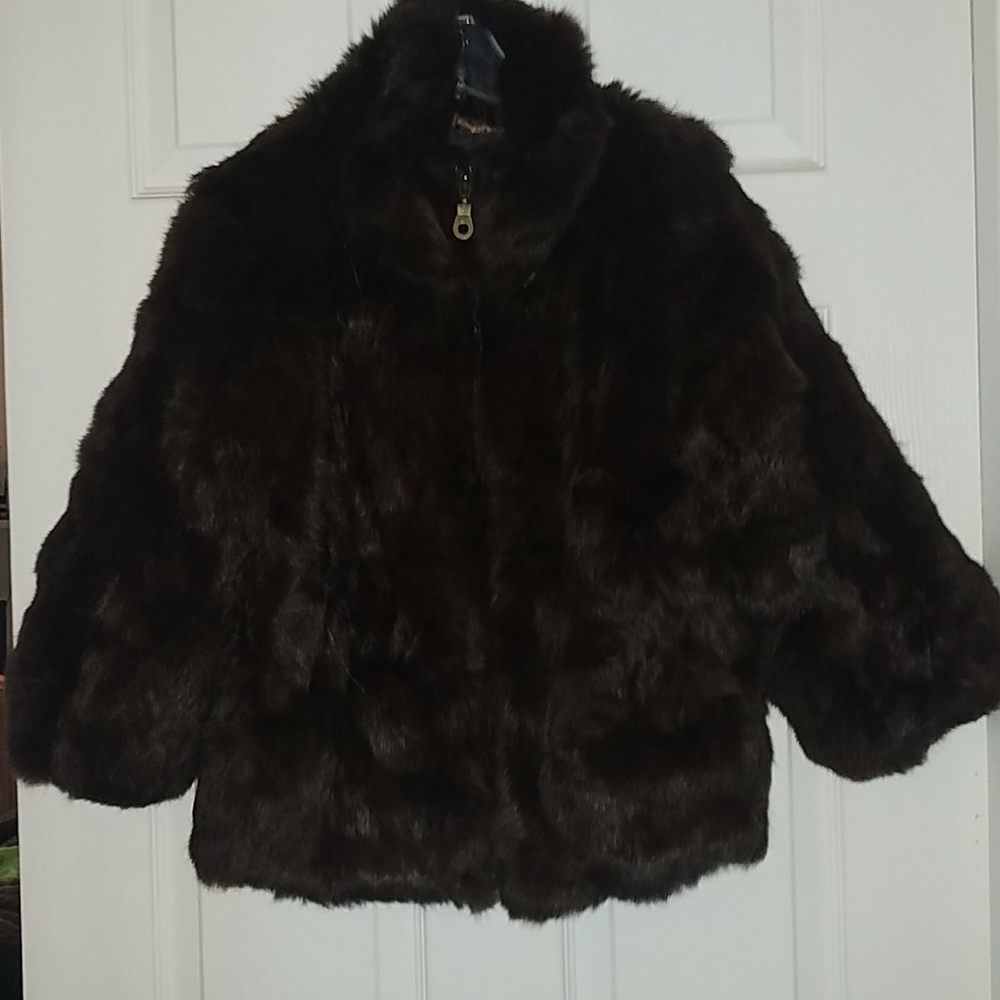 Childs Genuine fur coat